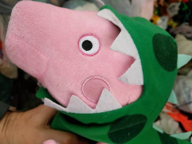 george dinosaur plush toy