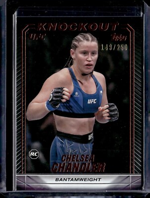 2024 Topps Knockout UFC #22 Chelsea Chandler Rookie Bronze /250 | eBay