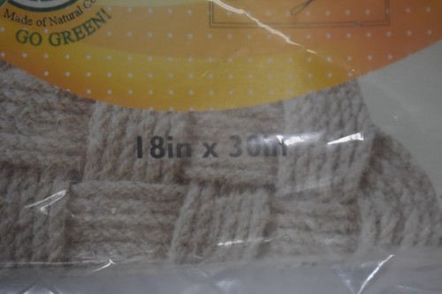 Iron Gate Natural Jute Rope Woven Doormat 18"x 30" All Natural Fiber Rope Design - Picture 4 of 9