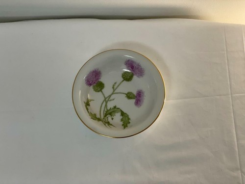 Hutschenreuther Selb Bavaria Scotch Thistle Fruit Dessert Berry Bowl # 7792 - Picture 3 of 9