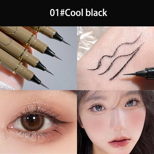 0.005mm Ultra-fine Colourful Waterproof Sweatproof Liquid Eyeliner Pen _co - Picture 10 of 15