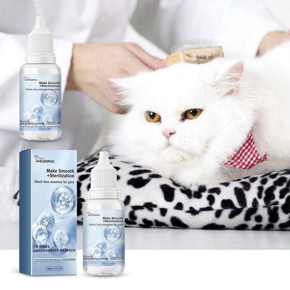 Wash Free Essence For Pets, Quick Care Daily Cleaning s Cat For Dogs