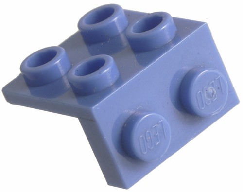 Mattone Lego mancante 44728 RoyalBlue x 2 staffe 1 x 2 - 2 x 2 - Foto 2 di 2