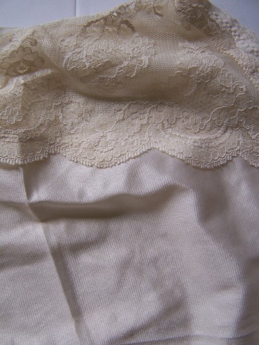 Lencería Sexy De Colección GOTHAM 1940 Nylon Tap Pantalones Lados de Encaje Lencería Boudoir - Imagen 2 de 6