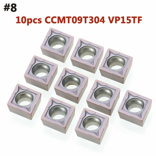 10pz 40 Tipi di Punte in Metallo Duro Inserti per Tornio Con Lama in Metallo Box - Bild 20 von 64