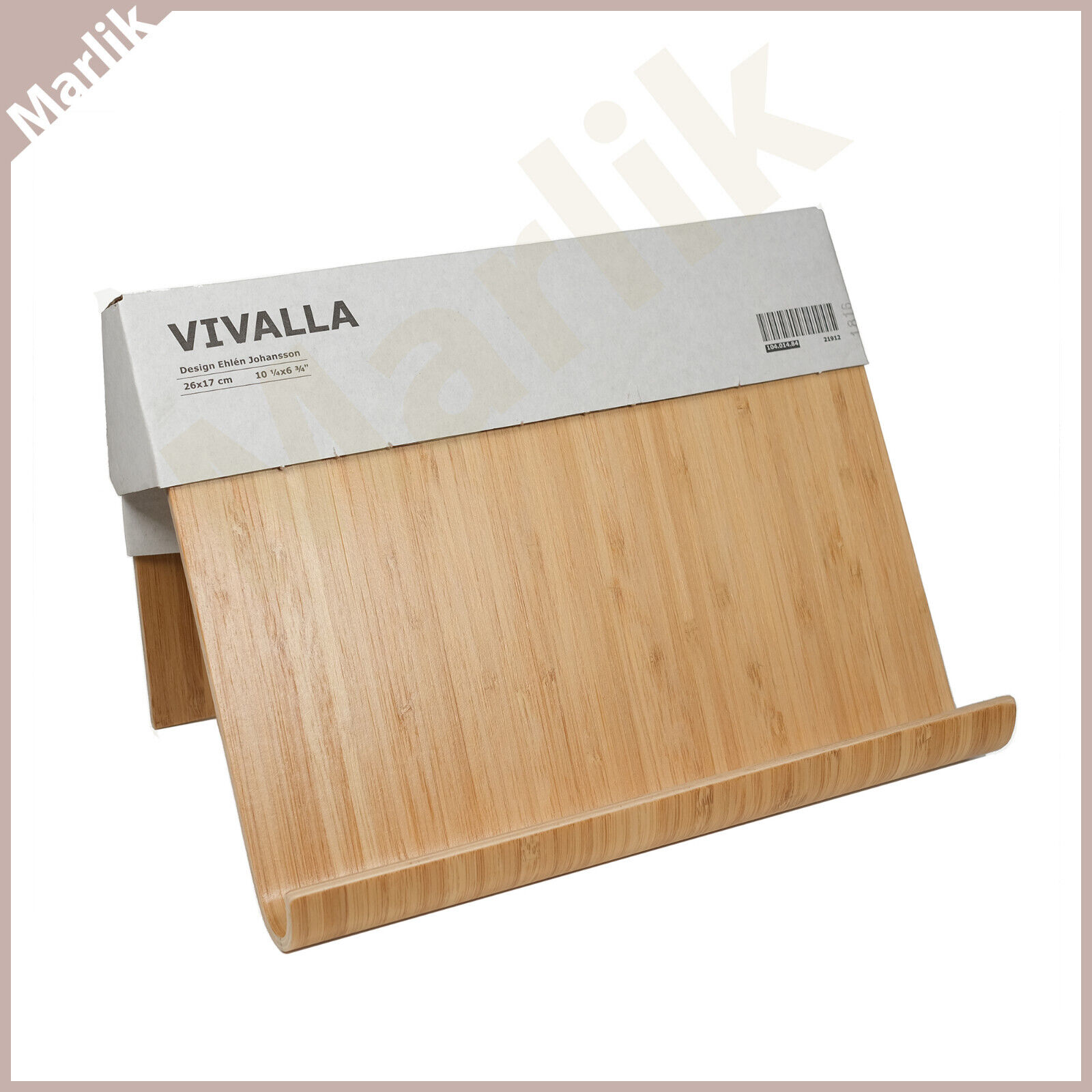 VIVALLA Tablet stand, bamboo, 101/4x63/4 - IKEA