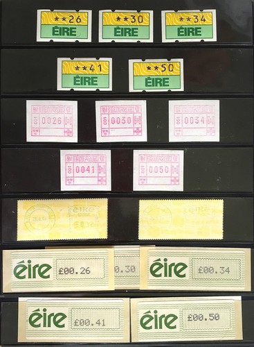 IRELAND 1968-93DEFINITIVE COLLECTION COILS,BOOKLET STAMPS,GUTTERS,POSTAGE DUES71 - Picture 2 of 2