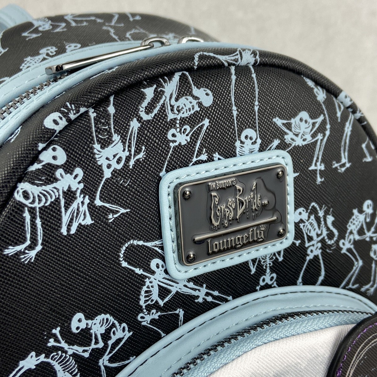 Loungefly Corpse Bride Mini Backpack Emily and Victor GLOW