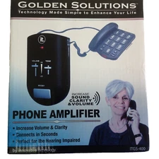 Innovative Technology Home Golden Solutions Phone Amplifier ITGS-400 New In Box