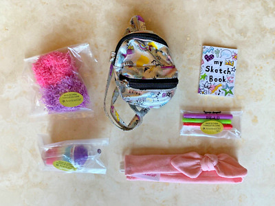 NEW Lets Create Accessories Create Your Own American Girl Doll Backpack Headband