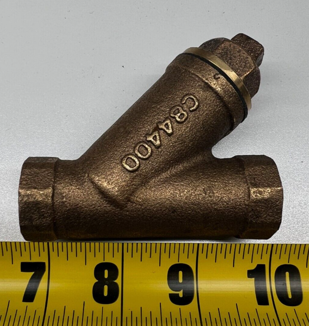 1/2" Keckley Wye Strainer Bronze Female Threaded NPT Style F150 200 WOG