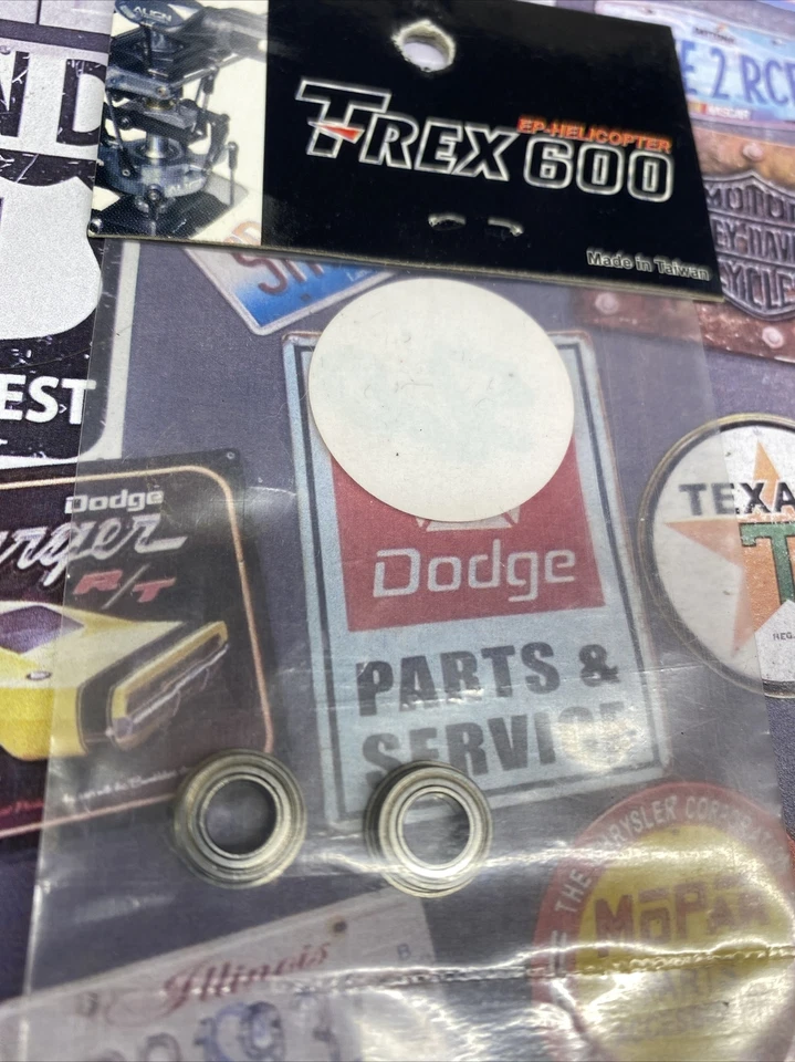 ALIGN HELICOPTER PARTS - H60226T = MF95ZZ  BEARINGS: TREX 600 NewInPack USA Ship Foto 2 de 4