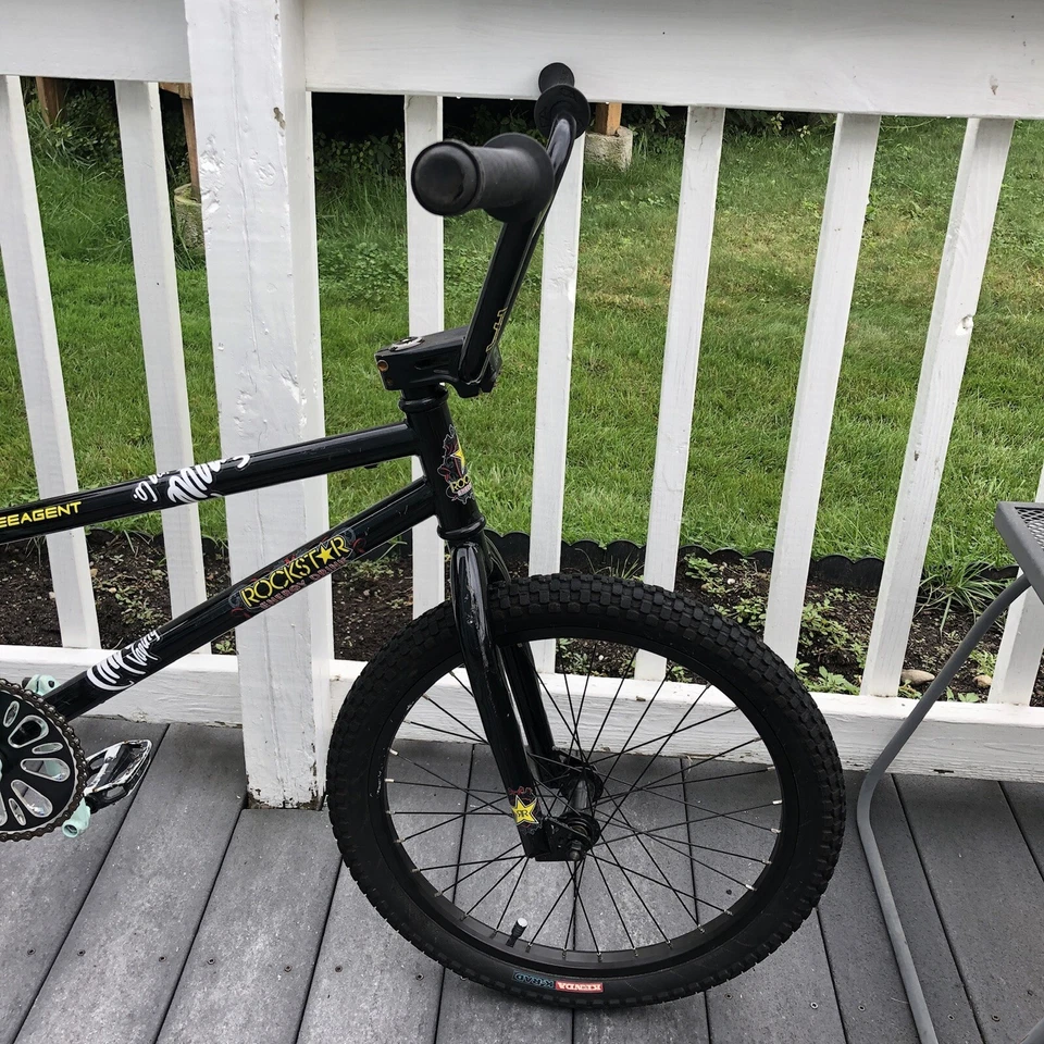 Free Agent BMX Велосипед Rockstar Energy Промо 20" ** Нуждаются в тормозах ** - Изображение 2 из 4