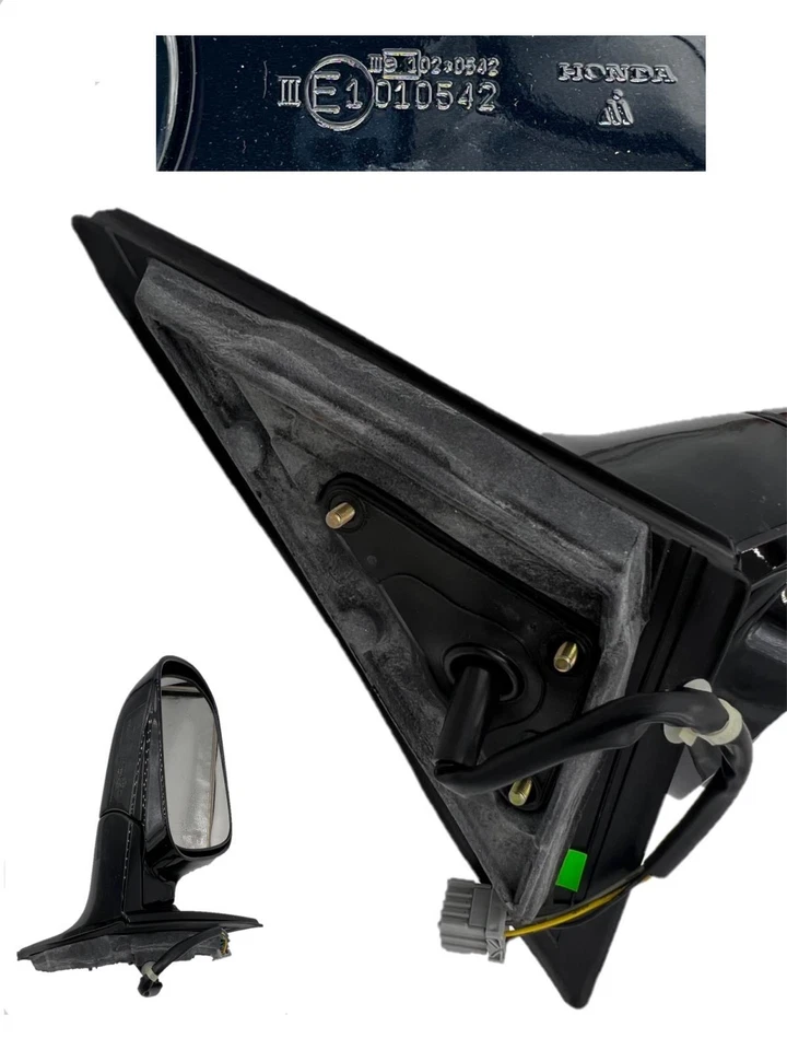 76250-S0K-A11ZE Nuevo Driver LH Espejo Puerta Starlight Negro Perla 1999-01 Acura TL Foto 4 de 4