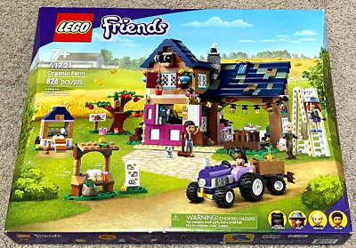 LEGO Friends Organic Farm House 41721 Building Set 826 Pieces For
