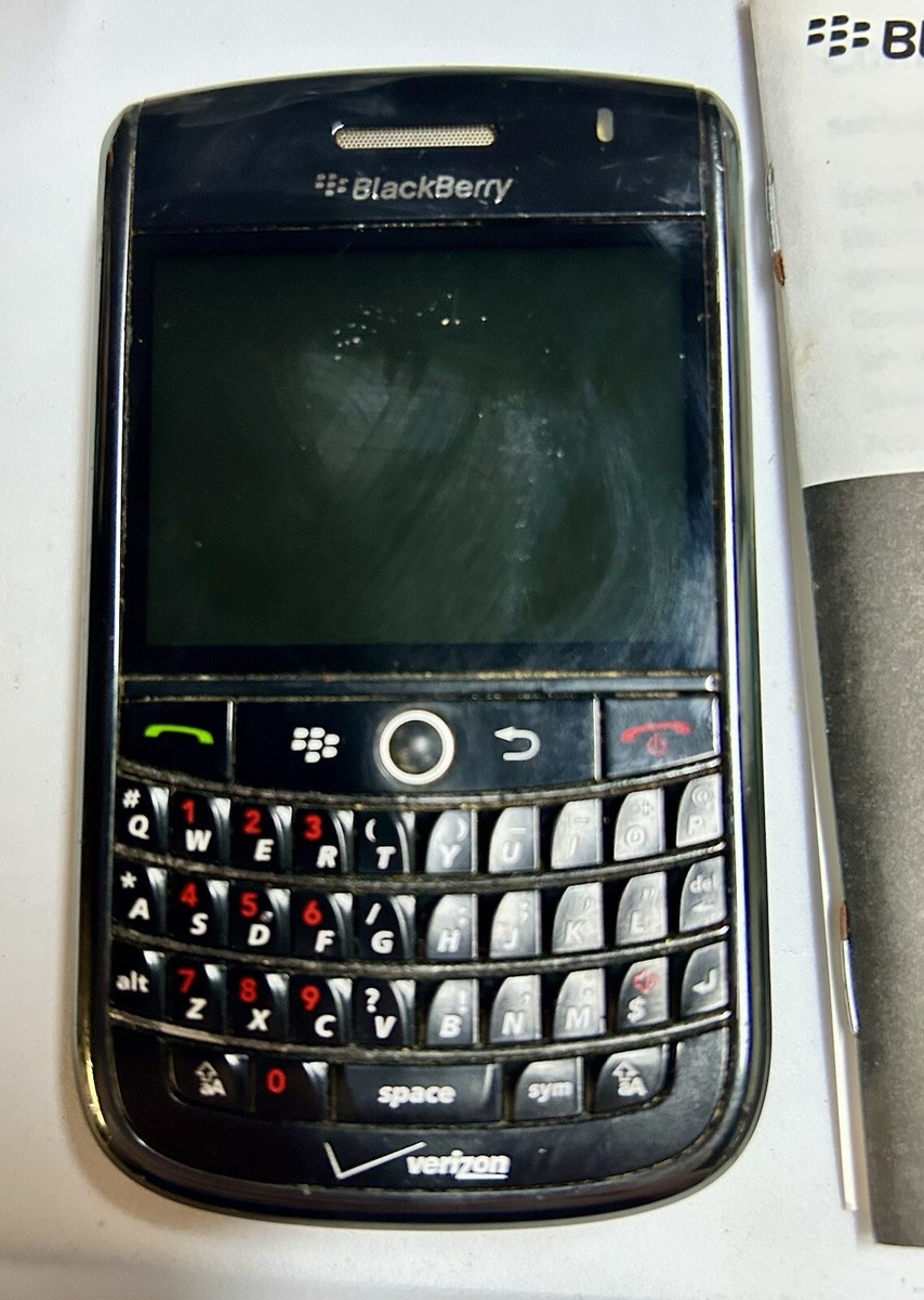Rare Vintage Blackberry Tour 9630 Verizon Phone Black In Box