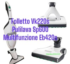 VORWERK FOLLETTO VK220S + EB420S + SP600 GARANTIE ET SACS