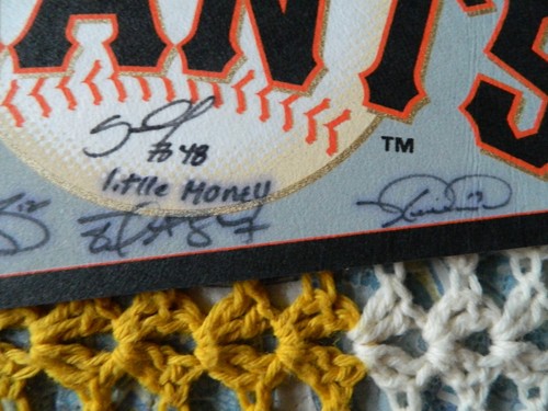 San Francisco Giants Signed Pennant Omar Vizquel - Picture 7 of 9