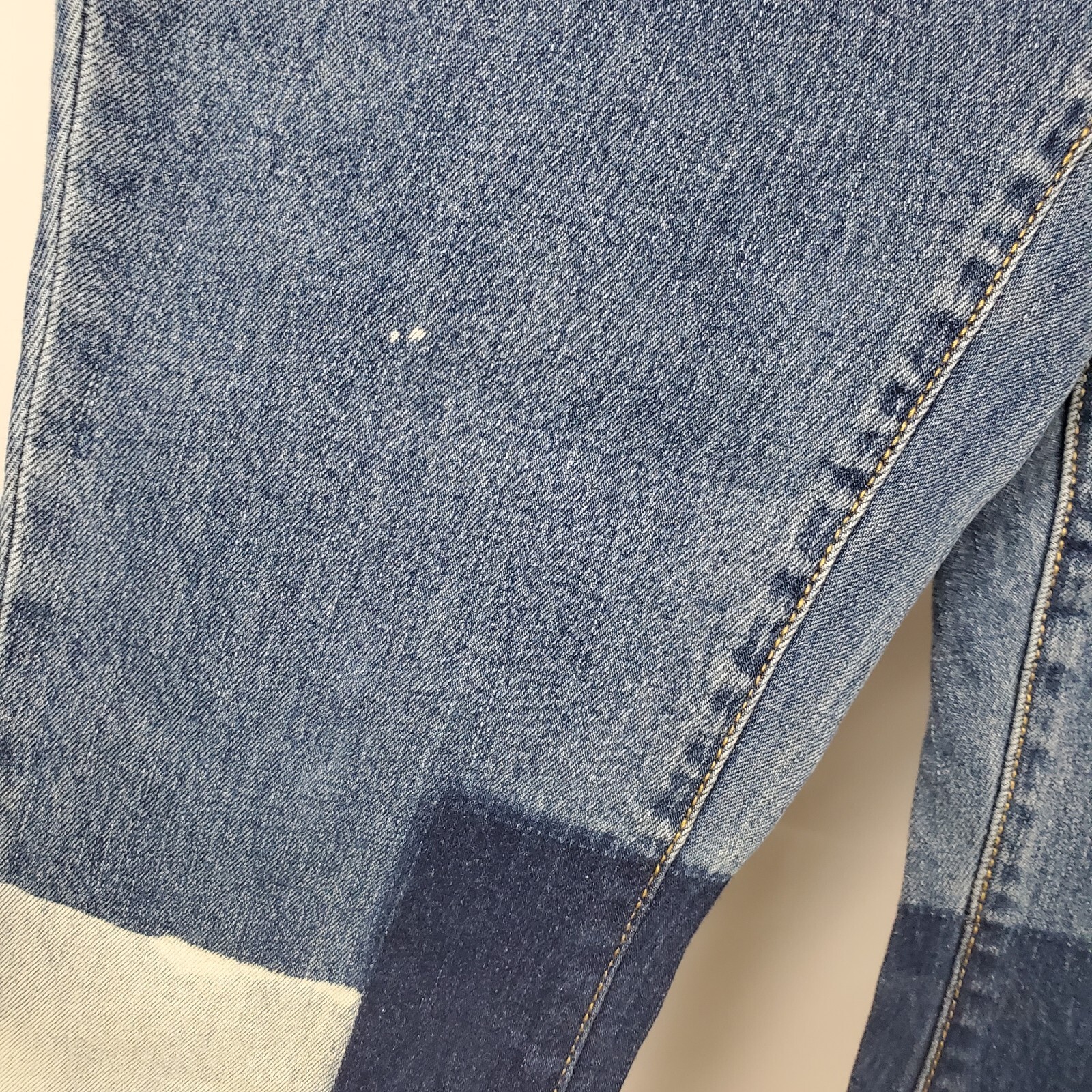 Women's UNIVERSAL THREAD Jeans Patchwork Straight… - image 4