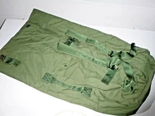 US Military USMC Army Navy Surplus Green 36" 2-Strap Backpack Duffel Bag EXCELNT