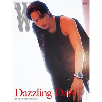 KAI EXO W Korea 2025 may 2025. 05 Magazine Dazzling days Edition