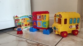Lego Duplo 10603 My First Bus Complete Set Boy School