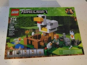 Lego Minecraft sets 21116, 21160, 21162 and 21140