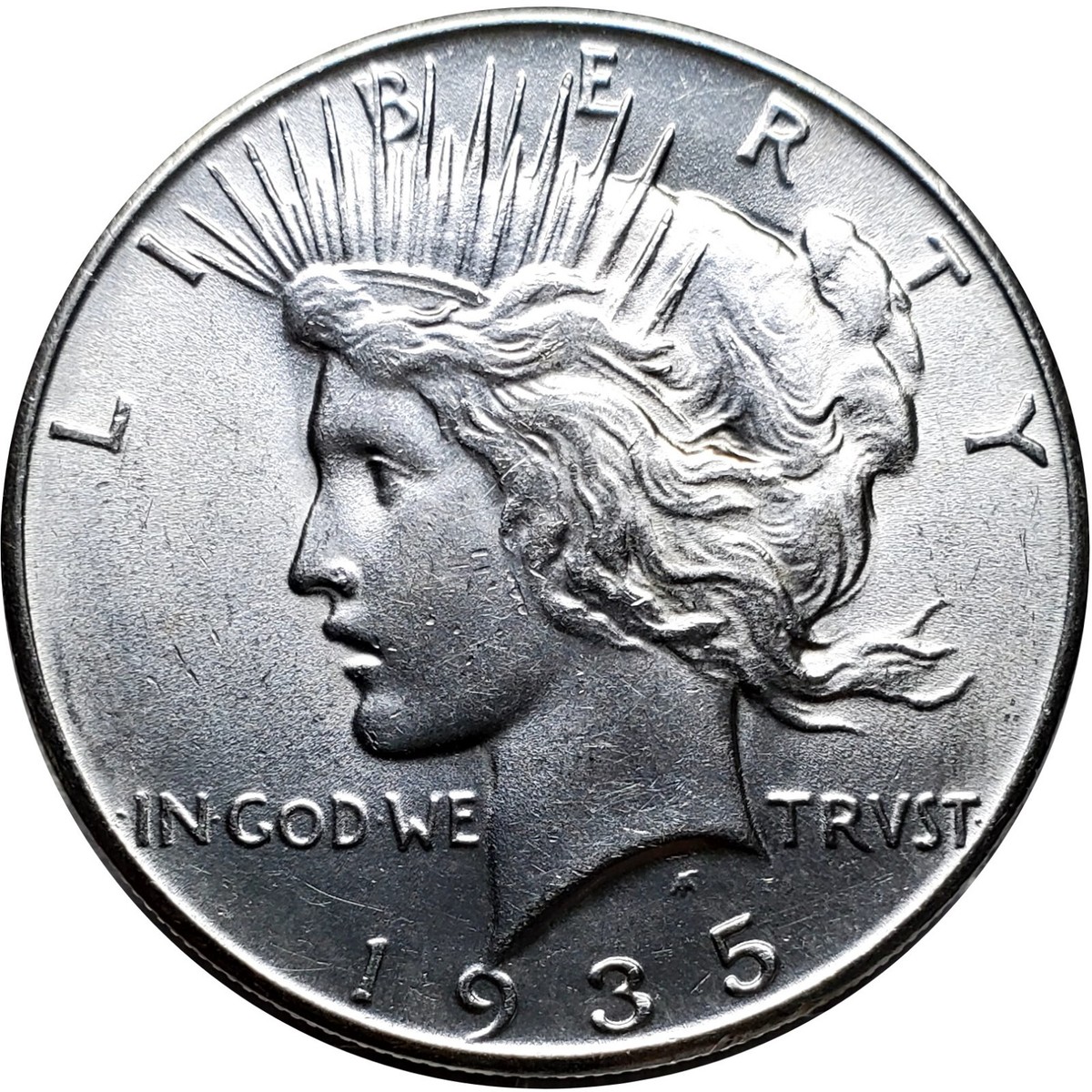 1935-S ピースダラー銀貨 1935-S ピースダラー銀貨 1935-S ピースダラー銀貨 1935 S MS | Coin