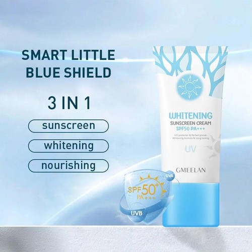 `1-5 confezioni di crema solare Niacinamide crema solare schiarente SPF50 UV ,,, - Imagen 8 de 20
