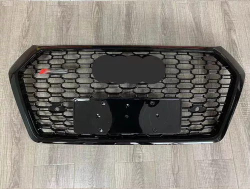 Grille avant noire maille nid dabeille pour Audi Q5 SQ5 RSQ5 2018 points de vente 2019