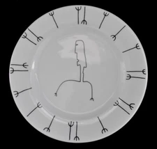 Set of 4 Breakfast Sets VISTA ALEGRE WACKY #2  8"PLATE, COUPE BOWL, MUG perfect!