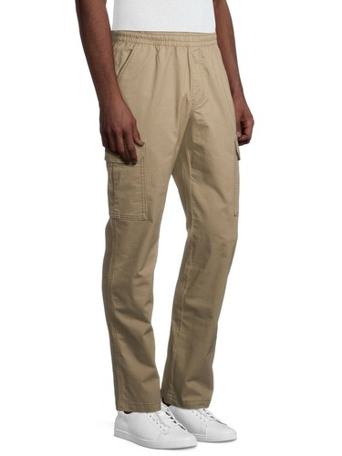George Men's Cargo Jogger Pants Elastic 