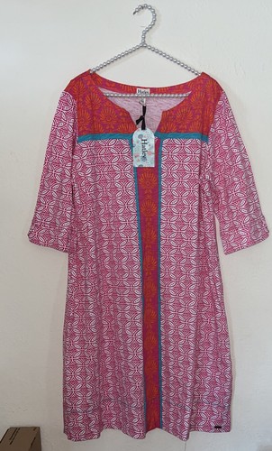 XL Hatley peplum sleeve dress nwt $72 cross hatch tropics