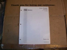 1977 FMC-Bolens 26" Snow Thrower Model 826 Parts List 
