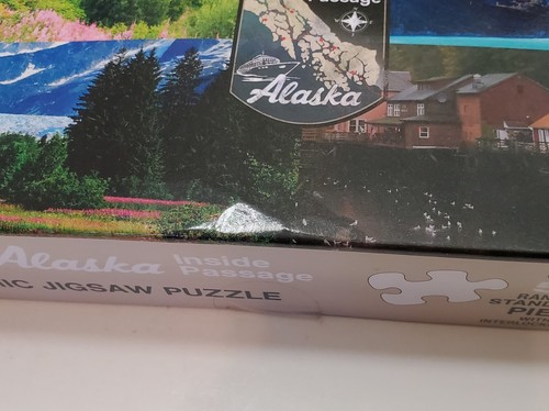 Alaska The Inside Passage Panoramic Jigsaw Puzzle 500pc - Picture 7 of 10