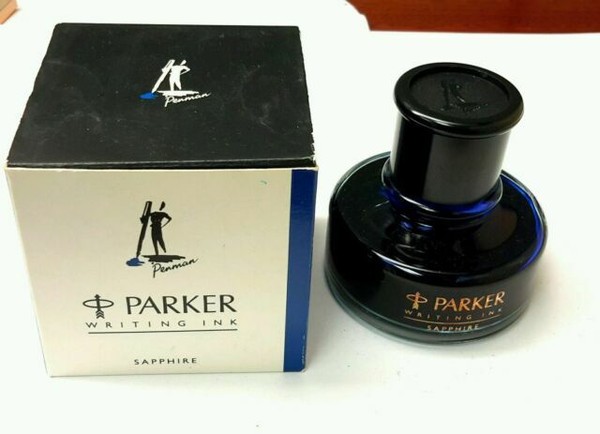 Parker Penman Sapphire Writing Ink 50ml Bottle - Full 8208 for sale ...