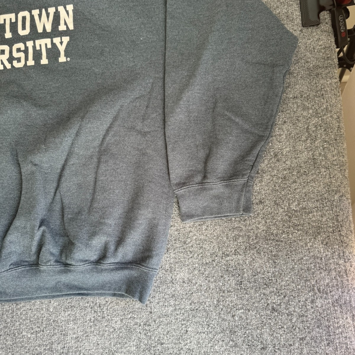 Vintage Georgetown University Sweatshirt Mens XLBlue Hoyas Graphic 