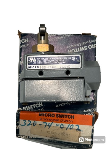 Microswitch BZE6-2RN81 Interruttore di limitazione a stantuffo a rulli SPEDIZIONE RAPIDA disponibile - Foto 2 di 2