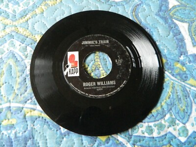 Jammie's Train & Born Free by Roger Williams 45 RPM