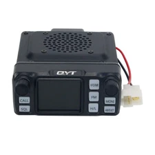 QYT KT-5000 25W 10KM VHF UHF Transceiver Mini Mobile Radio with Separable Panel