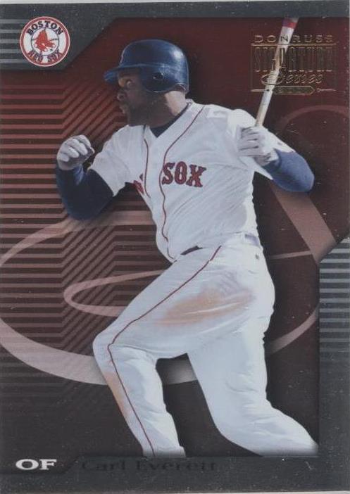 2001 Donruss Signature Series - Carl Everett #65 - 1 of 1