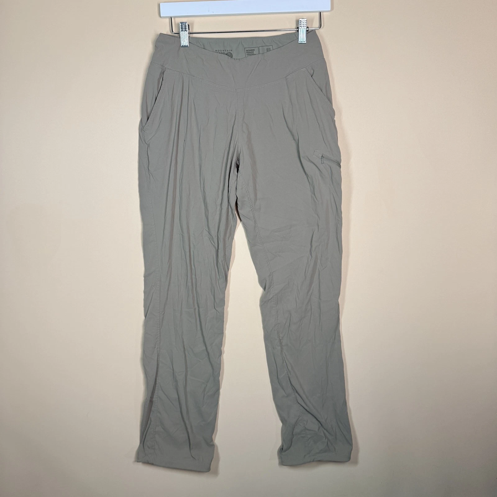 Mountain Hardwear Soft Shell Hiking Trekking Pants Khaki Women's Size Small S
