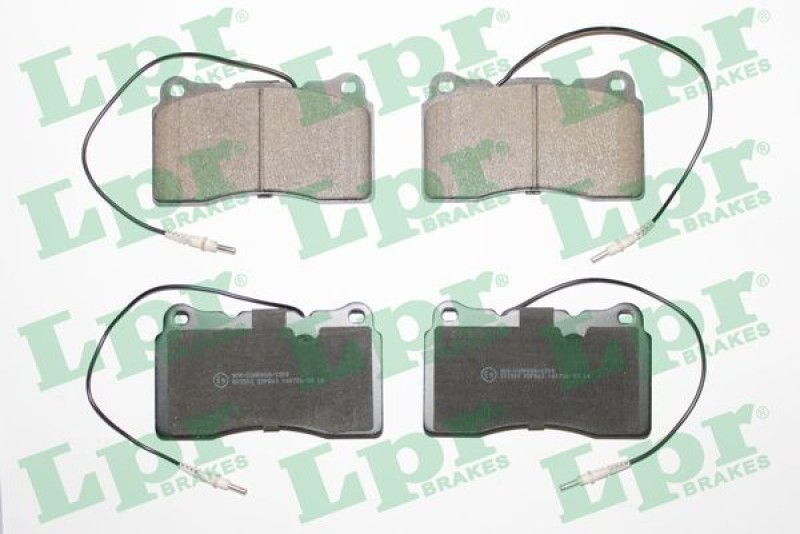Plaquettes de frein avant anti-vibration pour Lancia Phedra et Fiat Ulysse