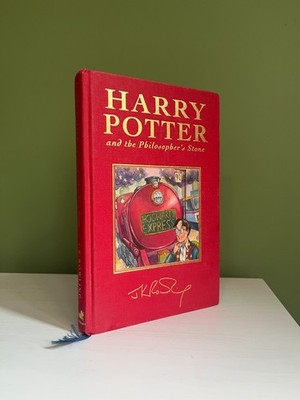 Harry Potter & the Philosopher's Stone (Deluxe Sig Edition) Hardback Book