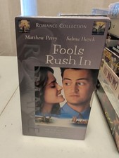 Fools Rush In VHS 1997 Matthew Perry Salma Ha...