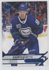 2020-21 Upper Deck Overtime Blue Adam Gaudette #17 e9p