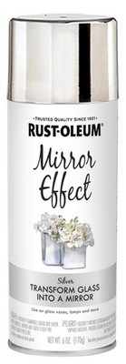 Rust-Oleum 301494 Specialty Mirror Spray, 6 oz, 6 Ounce (Pack of 1), Silver