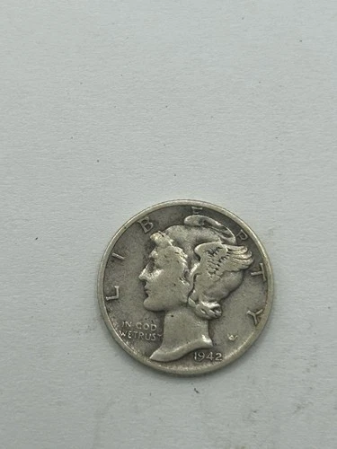 1942-D Mercury Dime — photo from the most recent tracked eBay sale