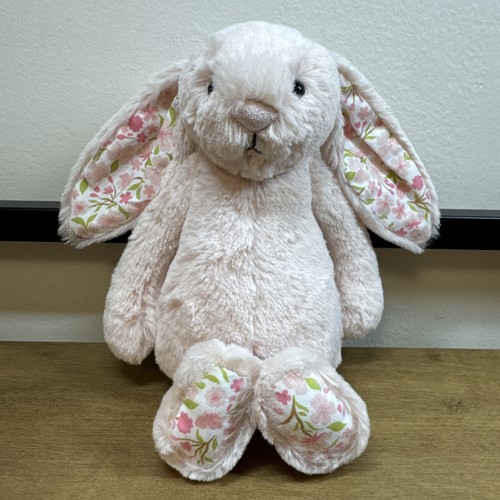 Jellycat BLOSSOM BLUSH BUNNY CHERRY - SMALL  8" - Authentic- - Picture 1 of 7