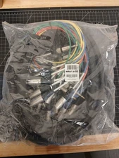 16 Channel 20' XLR Male to 1/4" TRS Audio SNAKE CABLE